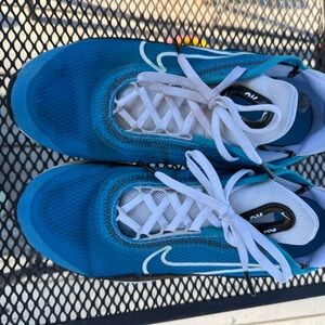 Nike Turquoise and White Sneakers